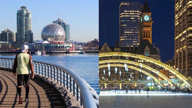 تورنتو یا ونکوور کدام یک برای مهاجرت کانادا بهتر است
