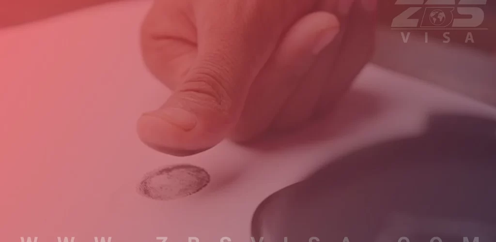 نحوه وقت گرفتن انگشت نگاری کانادا